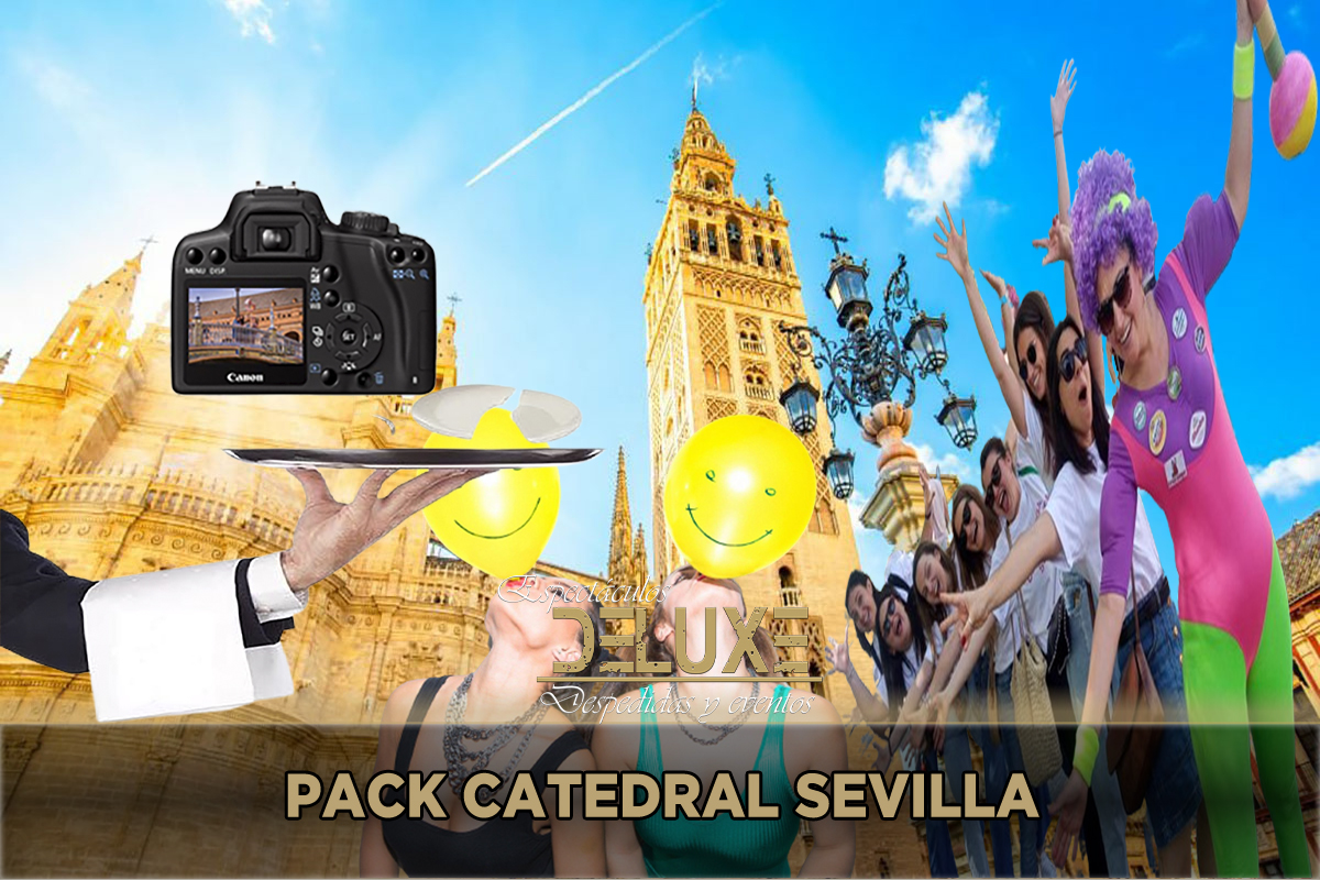 Actividad de grupo del Pack Catedral para despedidas de soltera en Sevilla