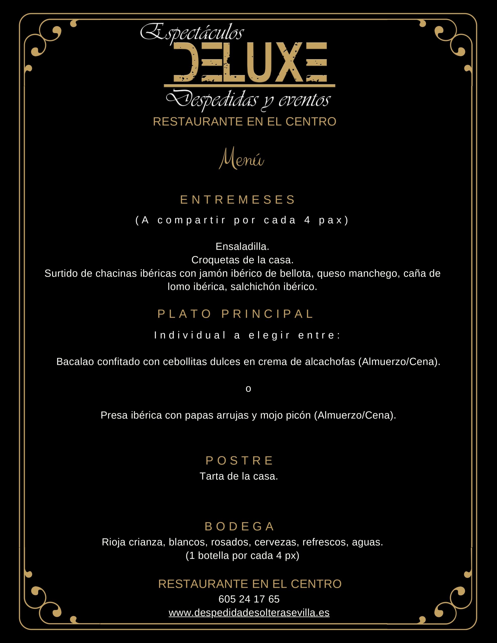 Restaurante en el Centro Sevilla