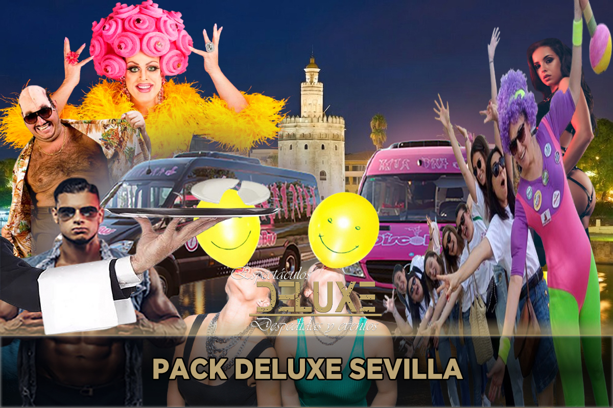 Pack Deluxe con actividad, discobus y fiesta en barco para despedidas de soltera en Sevilla